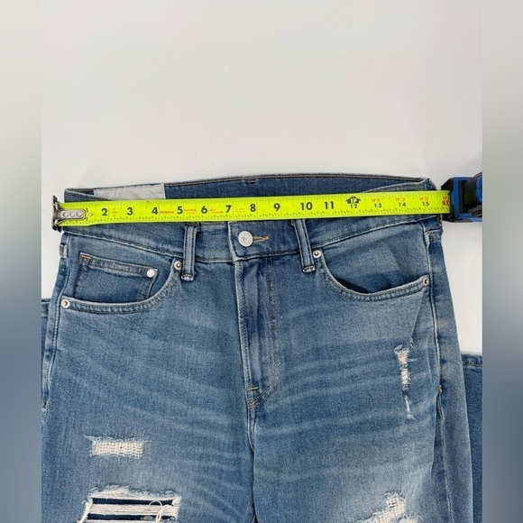 H&M Skinny Coupe Moulante Distressed Jeans Size 32/32 - Picture 9 of 12